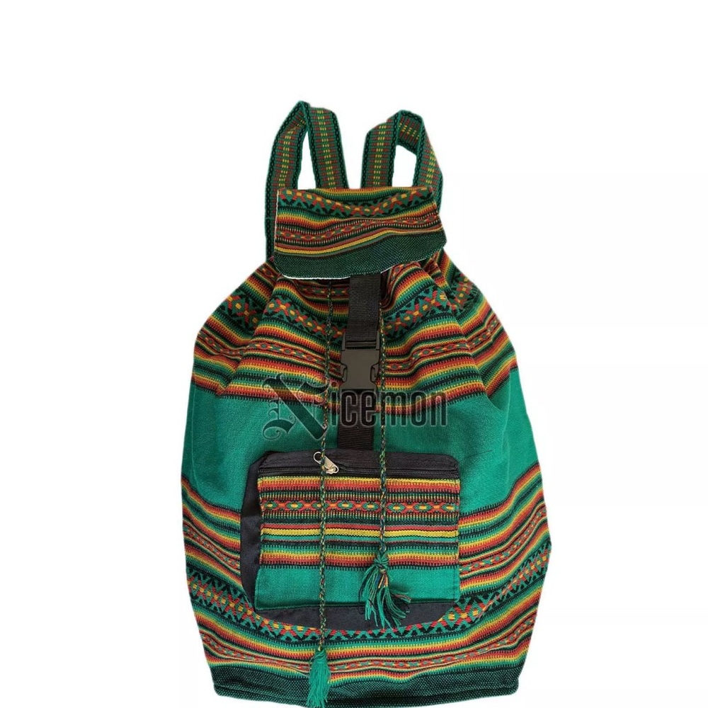 Colorful Striped Backpack - Picture 2 of 7